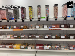 Hochklare Plastik-Bonbondosen Gewürz-Aufbewahrungsboxen Getreide-Reis-Süßigkeiten-Lebensmittel-Nuss-Aufbewahrungsbehälter - Product Image 6