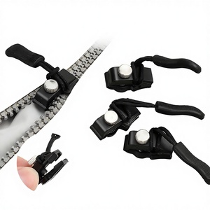Kit de réparation universel amovible pour fermetures <span class=keywords><strong>éclair</strong></span>, curseur de remplacement pour vêtements, sacs, vestes, bagages, installation facile, travaux d'aiguille - Product Image 1