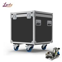 Flight-case personnalisé Boîte de transport professionnelle pour robot antichoc avec petit Flight-case en mousse EVA