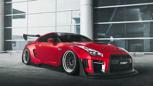 ชุดแต่งคาร์บอนไฟเบอร์สไตล์หุ่นยนต์สำหรับ Nissan GTR พร้อมกันชน สเกิร์ตข้าง ซุ้มล้อ ฝากระโปรง สปอยเลอร์ สำหรับอัพเกรด GTR - Product Image 4