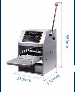 Machine de scellage semi-automatique à pression manuelle pour boîtes à lunch en aluminium et films d'emballage commerciaux - Product Image 2