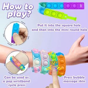 Pulsera de silicona de colores divertidos Rodent Pioneer, exótica, al por mayor, tipo rompecabezas, para descompresión - Product Image 3