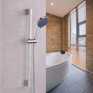 Bathroom Accessories 360° Rotation 22mm Shower Holder <b>Clamp</b> Showerhead Rail Slide Bracket 18-25mm Adjustable Shower Head Holder - Product Image 6