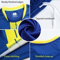 Conjunto Deportivo de Fútbol Personalizado por Sublimación, Camiseta de Fútbol, Chaqueta Polo, Gorra, Logotipo Personalizado al por Mayor, Nombre y Número