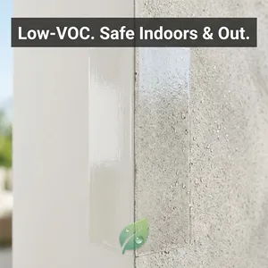 Revestimiento Ecológico Transparente Bajo en COV, Revestimiento Impermeable Ecológico, Sellador Transparente Verde para Edificios Seguros - Product Image 4