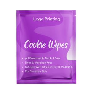 Venda por atacado de ingredientes naturais do rótulo feminino yoni toalhetes de limpeza para vagina antes ou após o sexo - Product Image 4