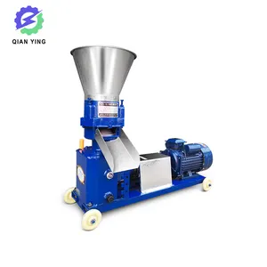 Dieselmotor Pellet Machine Plastic Hout Pellet Molen Granulator Dier Vier Rollen Feed Verwerkingsmachines Pellet Maken Lamp