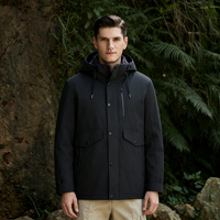 Veste 3-en-1 unisexe coupe-vent et imperméable personnalisable pour homme, doudoune thermique classique détachable, anorak d'extérieur pour femme