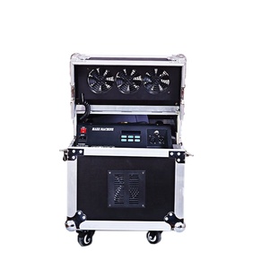 2025 mới hengyu Chất lượng cao Thiết bị sân khấu kép Haze Máy DMX + từ xa + LCD 600W đôi sương dầu ánh sáng sân khấu - Product Image 1