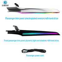 Éclairage d'ambiance intérieur RGB pour Mercedes-Benz Classe C W204 / 4 portes 18 lumières, 2010-2014, lumières réactives à la musique