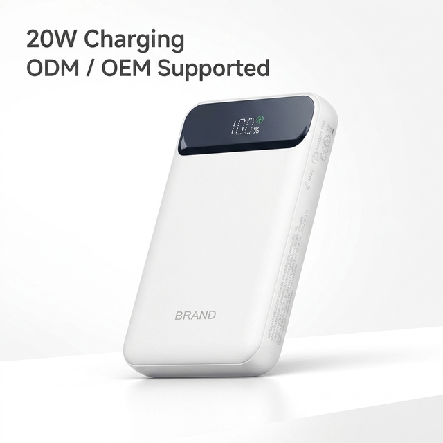Fast Quick Charge 20W High Capacity 10000mAh Portable Power Bank for Mobile Phone