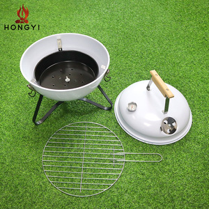 Barbecue portable HONGYI en acier galvanisé avec couvercle pour le camping BQ112030 - Product Image 3