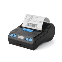 Printer Label Mobile Nirkabel 80mm 3 inci Otomatis USB Thermal untuk Struk dan Label