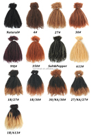 Proveedores de fabricación de KAMA, cabello trenzado humano SDD de alta calidad, cabello humano afro rizado a granel, cabello humano Micro Twist para trenzar