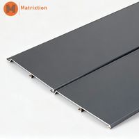Panneaux muraux extérieurs Revêtement de façade en aluminium Revêtement décoratif pour la conception de bâtiments modernes
