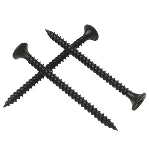 Vis à cloison sèche en phosphate noir avec tête <span class=keywords><strong>de</strong></span> clairon Phillips Filet grossier Tige en spirale Matériau galvanisé pour la <span class=keywords><strong>construction</strong></span> - Product Image 4