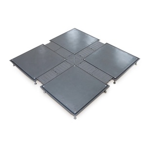 薄型电缆管理活动地板系统现代建筑网片地板 - Product Image 1