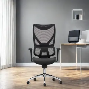 Modern Ecuador North America popular Ergonomic Full Mesh Lift Chair for Office Wire Control Comfortable Fabric Seat