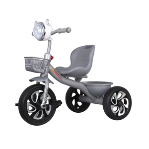 Tricycle en plastique à 3 roues pour enfants en gros, pour les enfants de <span class=keywords><strong>1</strong></span> à 5 ans, poussette pour bébé avec design masculin et féminin, vélo, <span class=keywords><strong>petit</strong></span> tricycle pour enfants - Product Image 3