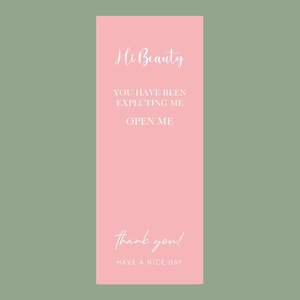 15*6 ס "מ אריזה תווית הדפסה מותאמת אישית רצועת איטום מדבקות - Product Image 5