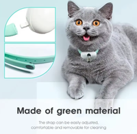 Collier laser pour chat 123pets LM2201, pointeur intelligent, angle réglable à 41 degrés, alimentation Type-C, 5 heures d'autonomie, boîte en plastique PC de 8 à 12 pouces