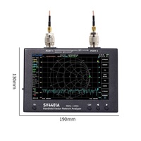 Analizador de Parámetros S de Antena, VNA Táctil de 7 Pulgadas, 50kHz 4400MHz ±1ppm 50dB USB, para Medición de Filtros y Cables, Venta al Por Mayor
