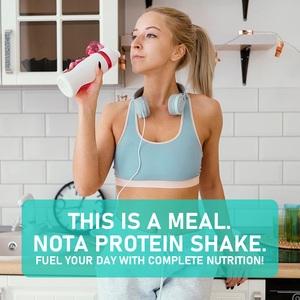Rich Mocha Meal Replacement Powder with High Proteinmeal Replacement Longer Helps Keep You Fuller Blend Loss Hunger Satisfying - Product Image 4