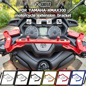 Soporte de Extensión Universal Reforzado para Yamaha XMAX 300, <span class=keywords><strong>Honda</strong></span> ADV350, Forza350, Kawasaki <span class=keywords><strong>Z300</strong></span>, C400GT, Venta al Por Mayor - Product Image 3