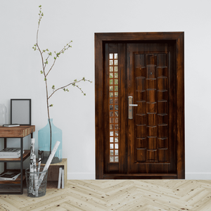 Modern Decor Steel Entrance Porta Deslizante Superfície Acabada para Villa Aplicação Fábrica Segurança - Product Image 3