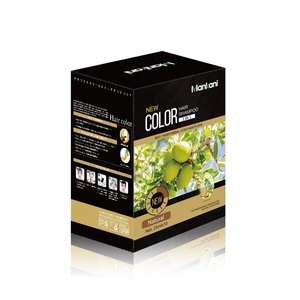 OEM 10 pièces de shampooing de <span class=keywords><strong>coloration</strong></span> pour cheveux brun noir naturel shampooing de teinture pour cheveux longue durée de marque privée - Product Image 6