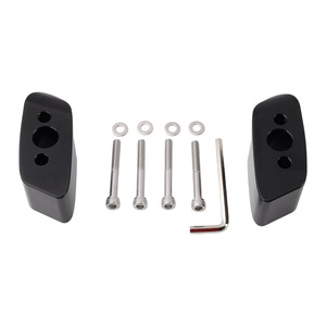 Rear Spoiler Lift Kit For Subaru Brz 2017 2018 2019 2020 Aluminum Alloy <b>Black</b> <b>Wing</b> Shaped Trunk Mounting Hardware Included - Product Image 2