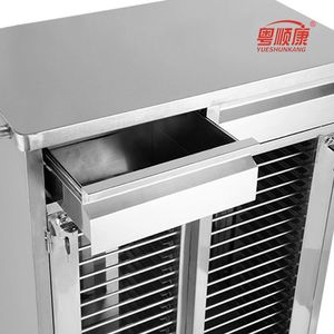 Yuekang Stainless Steel Medical Record Trolley 21 Layers Custom Made File <b>Storage</b> <b>Cabinet</b> Hospital Use - Product Image 1