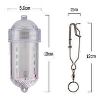Lampe LED polyvalente TG pour attirer les poissons, lumière de pêche sous-marine étanche, leurre ABS activé par l'eau pour calamar, rivière, ruisseau
