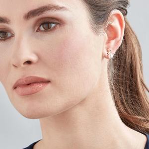 2025 nouveau haute qualité exquis mode bijoux de mode 18K plaqué or nœud papillon conception perle boucles d'oreilles goujon pour les femmes - Product Image 2