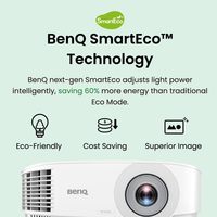 Projecteur DLP BenQ MS560/MX560/MW560/MH560 1080p, 4000 lumens ANSI, lampe Proyector HDR10, mini-projecteurs intelligents pour réunions et home cinéma