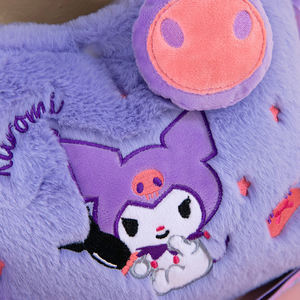 4 Styles 25cm Kawaii Sanrios Plush Bag Kuromis My Melodies Cinnamorolls Anime Handbags Cute <strong>Hello</strong> Cat <strong>Kitties</strong> Stuffed Plush Bag - Product Image 6