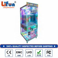 Lifun 60 Clips Lucky Game Machine, machine d'arcade à monnayeur en métal pour la distribution de prix suspendus, pour centre commercial, garantie 1 an