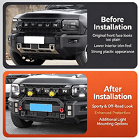 Pare-buffle tout-terrain, protection de calandre avant pour Jetour Traveler T2 C DM 4X4 SUV, accessoires de modification et d'amélioration automobile