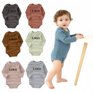 Tutine in Cotone Personalizzabili per Neonati con Chiusura a Bottoni ODM Body per Bebè e Bambini Piccoli <span class=keywords><strong>Pagliaccetti</strong></span> per <span class=keywords><strong>Bimbo</strong></span> - Product Image 5
