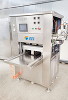 Machine d'emballage scellée en boîte de remplissage d'azote sous vide à atmosphère contrôlée verticale