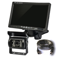 Mini Tv 7 pouces Tft Led rétro-éclairage petit moniteur Lcd de voiture avec entrée Av