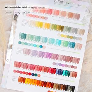 Nouveau vernis à ongles gel Milan Camellia 50 couleurs transparent effet gelée <span class=keywords><strong>nude</strong></span>, collection automne-hiver 2026, résistant à l'eau, séchage rapide, pour nail art - Product Image 2