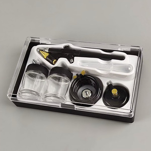 Aérographe à alimentation par gravité à simple action 7,0 cc, pistolet de peinture portable HD-138 - Product Image 2