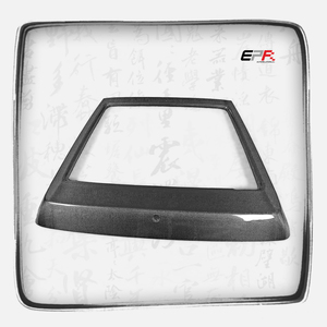 Panel trasero de maletero OEM de fibra de carbono real para AE86 Sprinter Trueno 1984-1988, piezas de carrocería para autos clásicos. - Product Image 1
