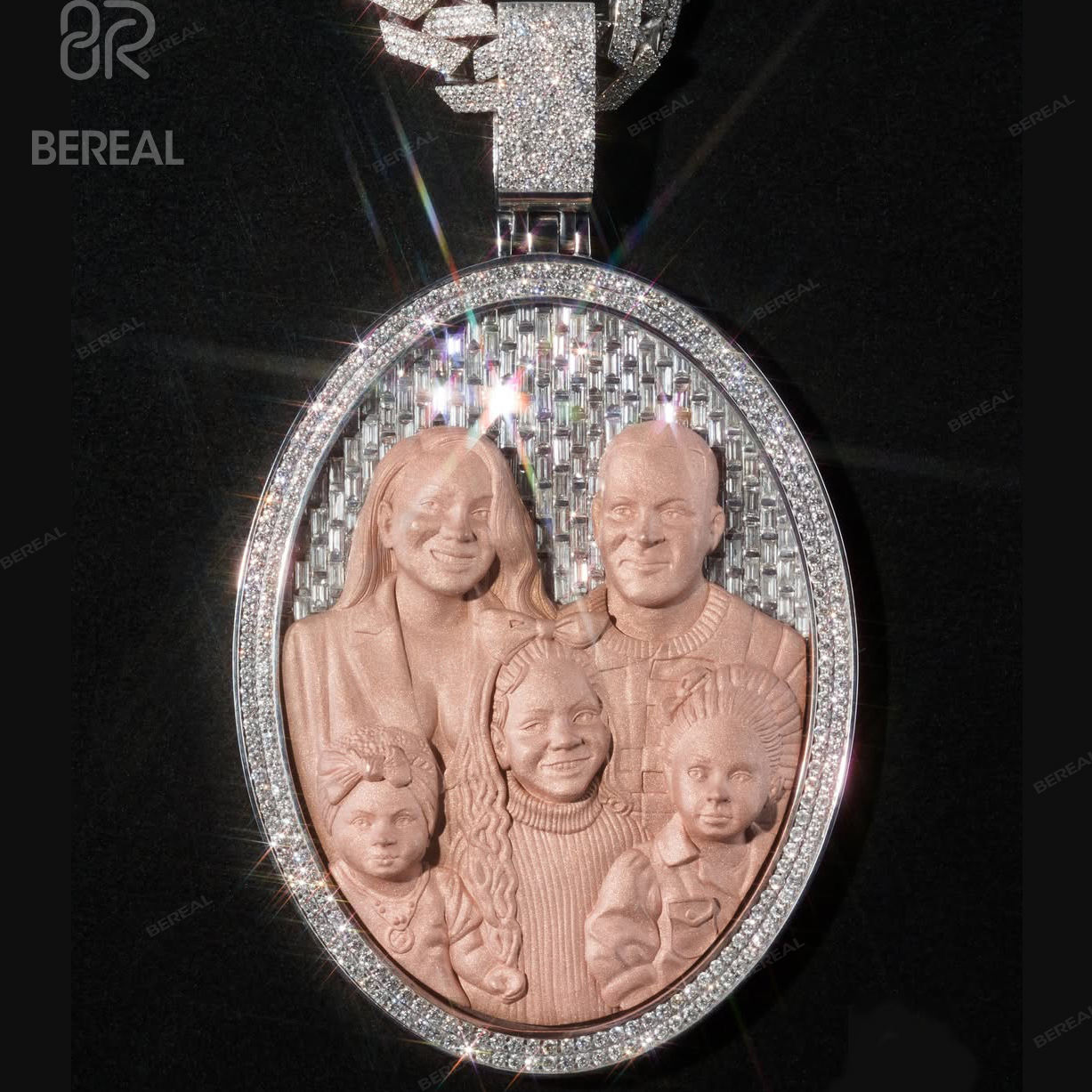 3.5inches Moissanite+S925