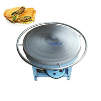 Crêpe rotative faisant la pâte à gâteau de machine automatique étalant pour faire la machine de gâteau de casserole