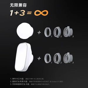 Diffuseur sphérique en silicone Godox ML-CD15, accessoire d'éclairage photo portable - Product Image 3