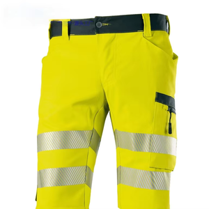 Vêtements de travail de sécurité haute visibilité ANSI/ISEA Short cargo de travail haute visibilité avec bande réfléchissante - Product Image 3