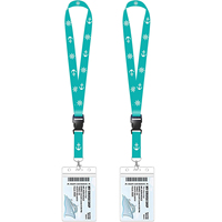 Porte-badge d'identification en polyester avec cordon pour carte de bateau – Essentiels de croisière
