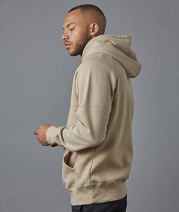 2021 personalizado Unisex algodón orgánico silicona Casual Streetwear alta calidad hombres XS tamaño estampado Sudadera con capucha de gran tamaño ropa al por mayor - Product Image 3